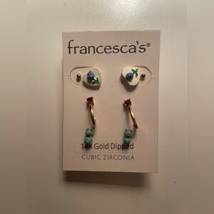 2 for $6 Francesca's Earring Bundle